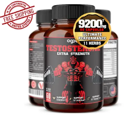 $17.99 • Buy Legal STEROID ANABOLIC Pills BULKING Testosterone Booster MUSCLE GROW **NEW**