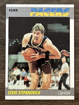 Steve Stipanovich 1987 Indiana Pacers 87-88 Fleer Basketball #103 Pack Fresh • $1.01