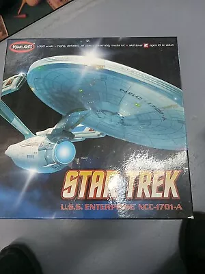 Star Trek USS Enterprise NCC-1701-A Polar Lights 1:350 NEW IN BOX  • $129.58