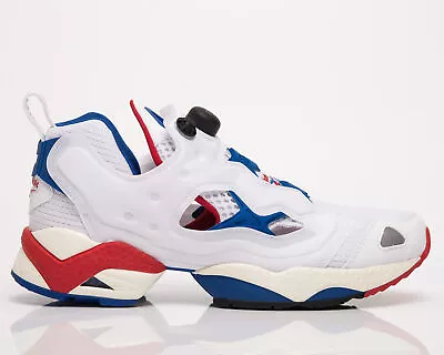 Reebok Classic InstaPump Fury 95 Men's White Red Blue Lifestyle Sneakers Shoes • $174.87