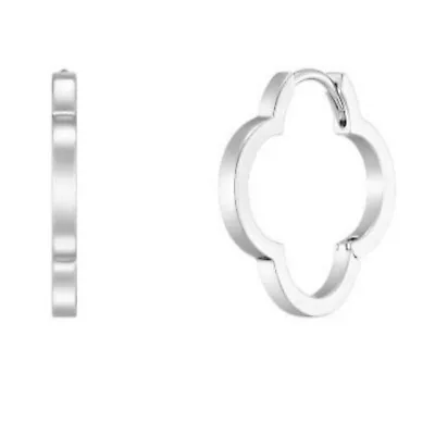 J ESTINA CLOVIA Earrings (JJCLE03BS163SW000) Luck Clover DIA Modern K-Beauty • $161.59