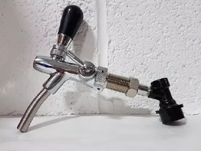 £45 • Buy Cornelius Adjustable Flow Tap With Disconnect - Corny Kegs Homebrew - Home Brew