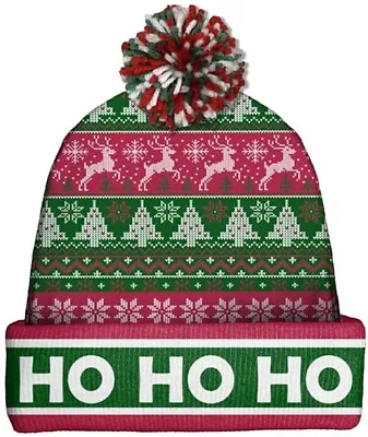 $29.95 • Buy New Spoontiques Beanie Hat One Size CHRISTMAS SWEATER Red Green Holiday Gift