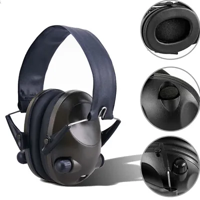 Hunting Shooting Headset Electronic Ear Muffs Folding Hearing Noise Protection • $28.85