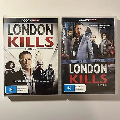 London Kills Series 2 3 DVD Region 4 Hugo Speer British Crime Drama Free Postage • $29.95