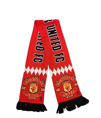 Official Manchester United Fc Football Scarf N • £4.99