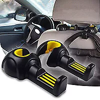 Car Seat Headrest Rotatable Hanger Holder Hook Pothook Catchers Universal Parts • $17.92