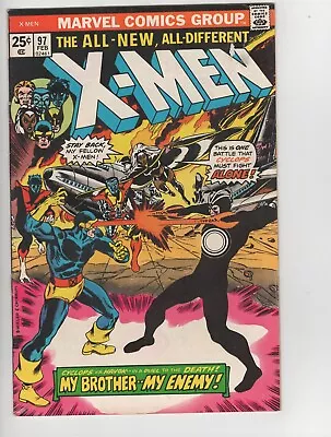 Uncanny X-men #97 VG/VG+ My Brother My Enemy Dave Cockrum Chris Claremont 1976 • $65