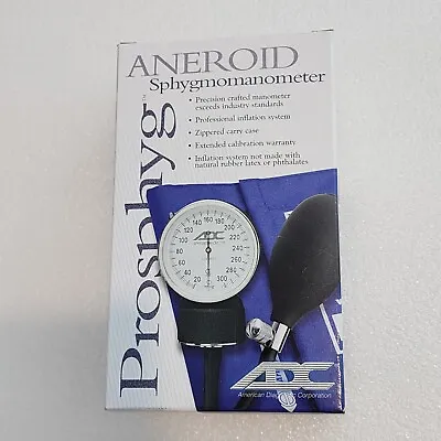 ADC Prosphyg Blood Pressure Tester Cuff Aneroid Sphygmomanometer New • $17.69
