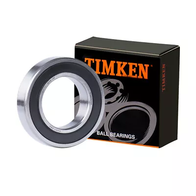 2PACK TIMKEN 6007-2RS 35X62X14MM Double Rubber Seal Ball Bearings • $25