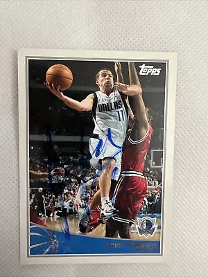 Jose Barea Dallas Mavs Signed Autograph 2009 Topps Nba Basketball Card #57 • $6.64