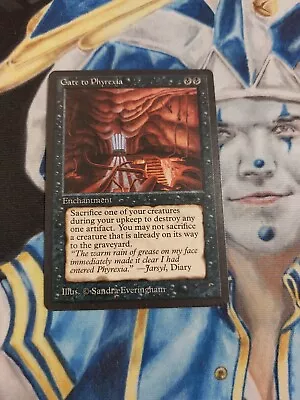 Gate To Phyrexia (Factory Error Crimp) MTG Antiquities Uncommon Near-Mint X1 GG8 • $149.95