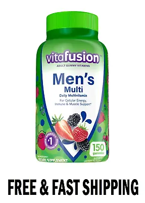 Vitafusion Adult Men's Multivitamin Dietary Supplement Gummies - Berry/150ct.  • $15.48