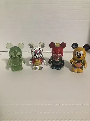 Disney Vinylmation Lot Of 4 3” Assorted Figures Pre Owned See Description  • $15.99