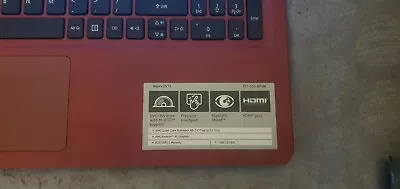 Acer Aspire Es5 15.6  Laptop Red - Fully Working • £110