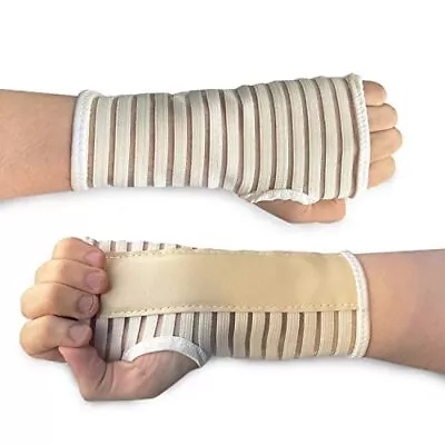 Delka Wrist Brace With Metal Splint Relief For Carpal Tunnel Syndrome Wrist Str • £4.45