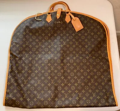 Vintage Louis Vuitton Brown Monogram Garment Bag.  • $1000