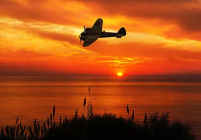 £35 • Buy Bristol Blenheim Sunset Over Sea Canvas Prints Various Sizes Free Delivery 