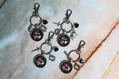 TVD Inspired Bag Charm Chain Car Pendant Charm Keyring The Vampire Diaries Gift • £4.99