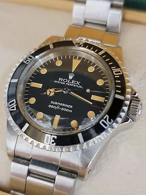 ROLEX Submariner James Bond Model Ref#5513 Vintage C.1978-$75K APR Value W/CoA! • $34900