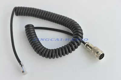 Yaesu 8-Pin Round To Yaesu 8-Pin Modular Microphone Mic Plug Adapter Cable • $20.35