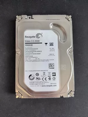 Seagate Video 3.5 HDD 2000GB 2TB Internal 3.5  Hard Drive • £1.04