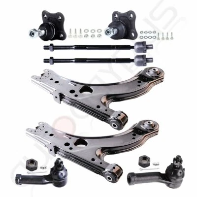 $68.57 • Buy Fit For Volkswagen Jetta Golf Beetle Suspension 8 Control Arm Ball Joint Tie Rod