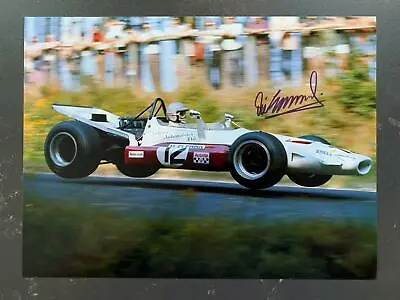 Sutton 16x12 Photo Signed Vic Elford Nurburgring German GP 1969 McLaren M7A Ford • $164.12