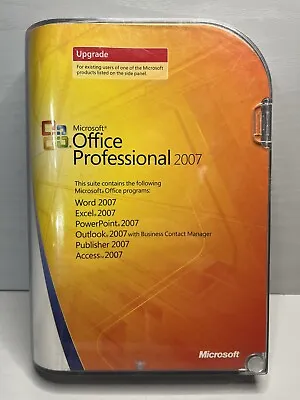 Microsoft Office Professional 2007 - Upgrade • £22.49