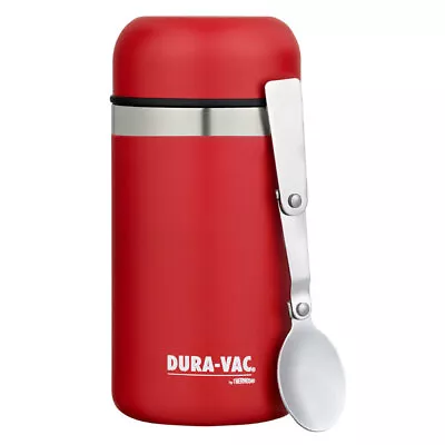 Genuine! THERMOS Dura-Vac 500 Ml Stainless Steel Vacuum Insulated Food Jar Red! • $28.99