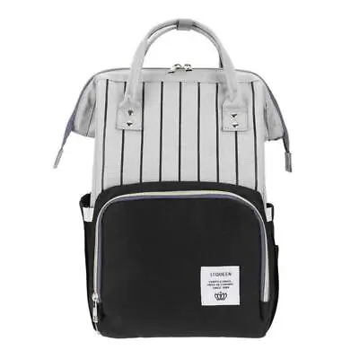 Mummy Maternity Nappy Bag Large Capacity Baby Travel Backpack Mommy Nursing Bag • £38.26