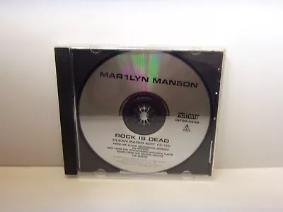 Promo Cd Single - Marilyn Manson   Rock Is Dead    1998   Interscope Records • $19.95