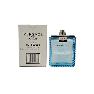 Versace Man Eau Fraiche Eau De Toilette 3.4 Oz Spray For Men - (NO CAP) • $35.99