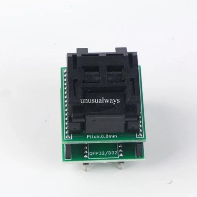 $20.15 • Buy DIP32/QFP32/SA663 IC Programmer Adapter Chip Test Socket  TQFP32