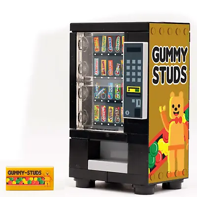 Gummy Studs - B3 Customs® Candy Bar Vending Machine Made Using LEGO Parts • $19.99
