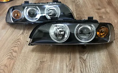 💙💛Head Light BMW E39 M5 Head Lamp BMW E39 M5 Refurbished Bi-LED Lens SET • $1499