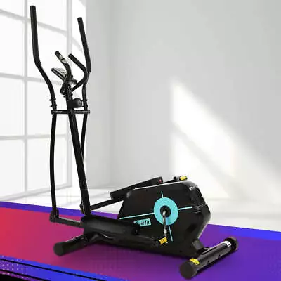 Everfit Exercise Bike Elliptical Cross Trainer Home Gym Fitness Machine Magnetic • $198.28