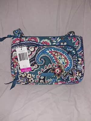 Vera Bradley Little Hipster Haymarket Paisley Jewel-NWT-RFID • $30.75