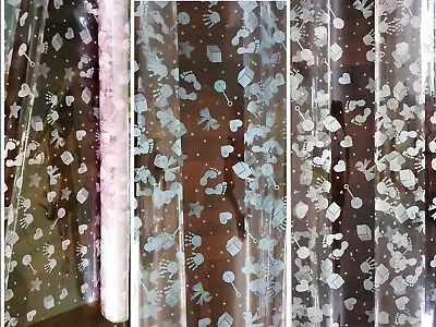 £0.99 • Buy Gorgeous Clear Baby Boy Girl Cellophane Wrap Hamper Gift Wrapping 1m-90 Meters