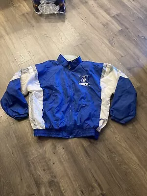 Vintage Starter Duke University Blue Devils Nylon Jacket Size XL • $92.99