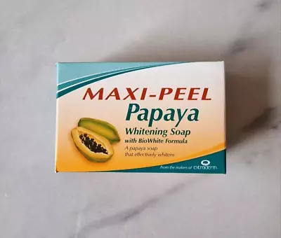 Maxi-Peel Papaya Soap 135g - Skin Lightening & Brightening • £7.99