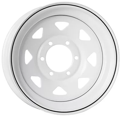 Extreme 4x4 Steel Wheel 16x7 6/139.7 13N White 110.1cb Fits 6 Stud Landcruiser • $108.85