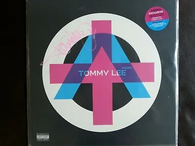 Tommy Lee - ‎Andro - Pink & Blue Colour Signed Vinyl LP + Hand Signed Photo • £69.99