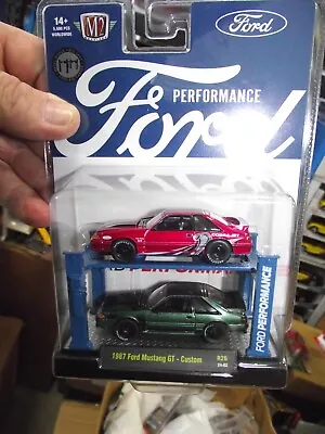 M2 1/64 Auto Lifts 1987 Ford Mustang GT R26 NIB • $0.50