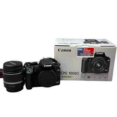 Canon EOS 1000D EF-S 18-55mm Kit • £109.99