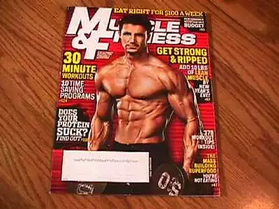2011 Muscle & Fitness Magazine 10 Workouts Under 30 Minutes • $12.99