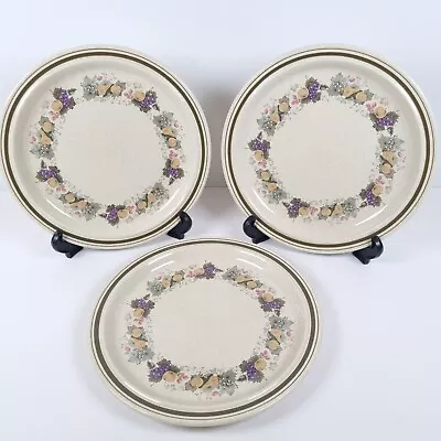 £23.52 • Buy Royal Doulton Lambethware Harvest Garland Diner Plates 26cm England Set Of 3