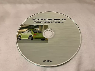 Volkswagen Beetle Factory Service Manual Models--98-2008 • $16