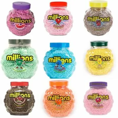 Millions Sweets Strawberry Bubblegum Cola Pink Blue Flavour Bag Party Kg Candy • £5.15