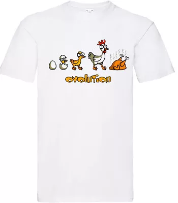 Ovulation Of Chicken Mens Farming Funny Meme Viral Birthday Gift T Shirt • £5.99